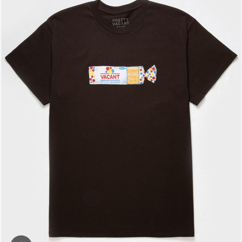 Pretty Vacant tee t shirt let’s get this bread wonder L